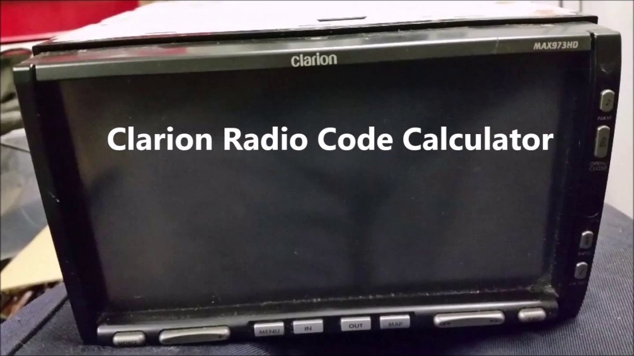 car radio code calculator download